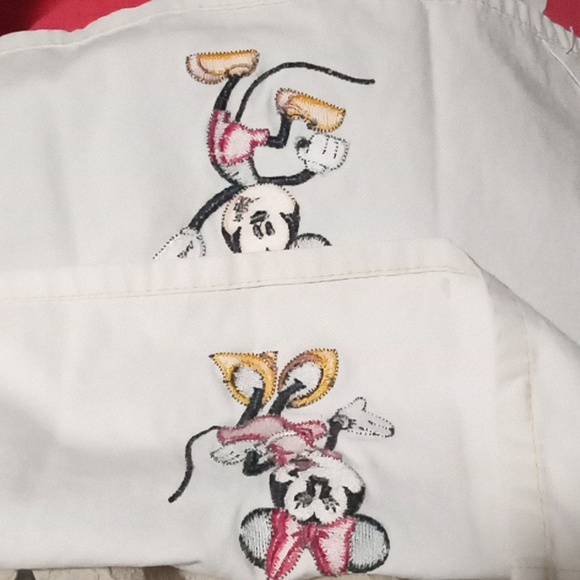 Disney "Mouse Wares" Embroidered Mickey & Minnie Mouse Tea Towels-(2) Vintage - Picture 15 of 16